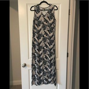UGC Khaki and Black Chicos maxi dress